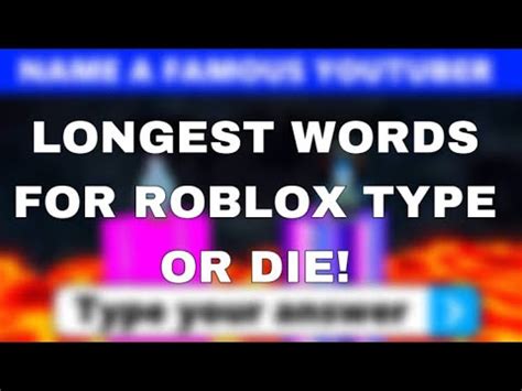 answer or die longest answers|type or die roblox longest answers Flashcards .